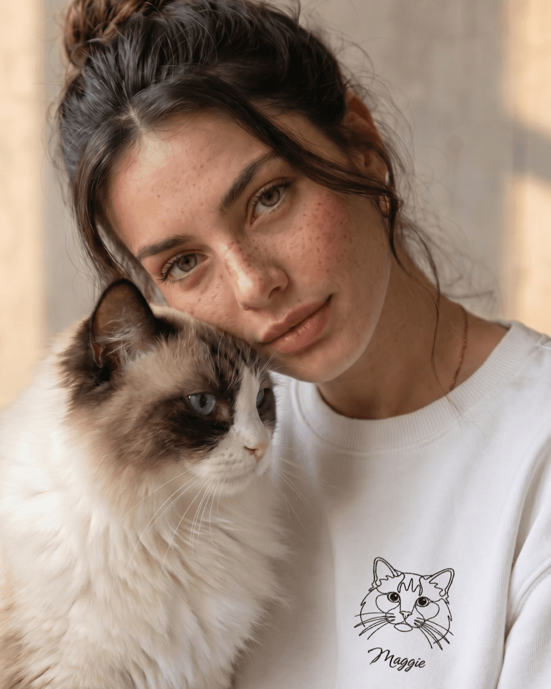 Embroidered portrait 2
